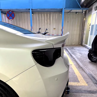 适用于丰田GT86 斯巴鲁BRZ尾翼LEG款式免打孔 MORTOR SPORT改装件