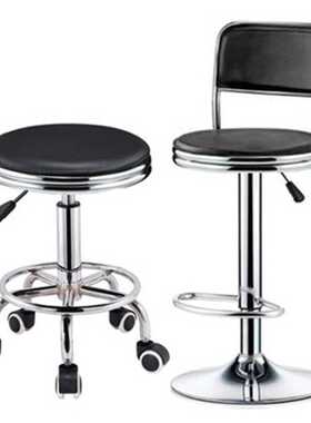 需带轮旋转圆椅牙科医生座椅康复器械pt凳子液压升降手术圆凳实验