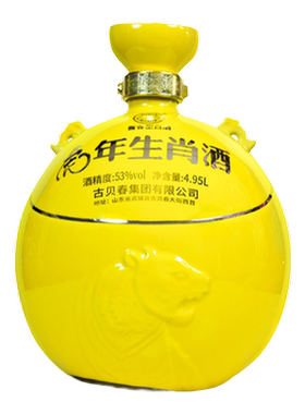 古贝元4.95升大曲坤沙53度纯粮酒