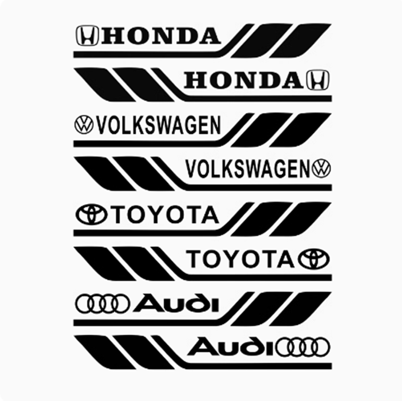 适用大众捷达宝来车身贴