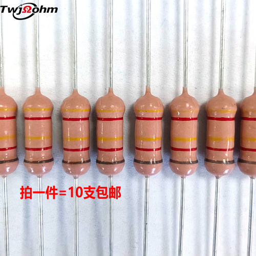 RI40色环玻璃釉膜高压电阻1W820K