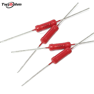 100MJ 30MJ 330KJ 3W金属高压玻璃釉电阻器1MJ2MJ5MJ470KJ HVR40A