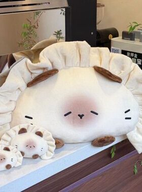 咚咚研究所原创暹罗饺子小猫咪玩偶靠枕可爱暹罗猫咪抱枕节日礼物
