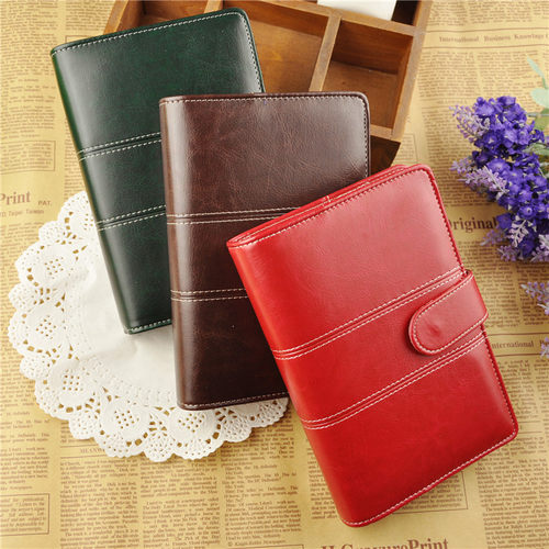 A66孔活页商务笔记记事本手帐