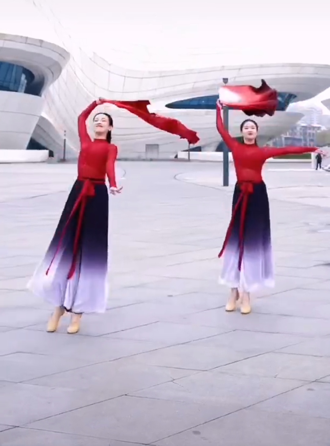 other/其他万疆舞蹈演出服古典舞练功服女成人飘逸现代舞蹈服