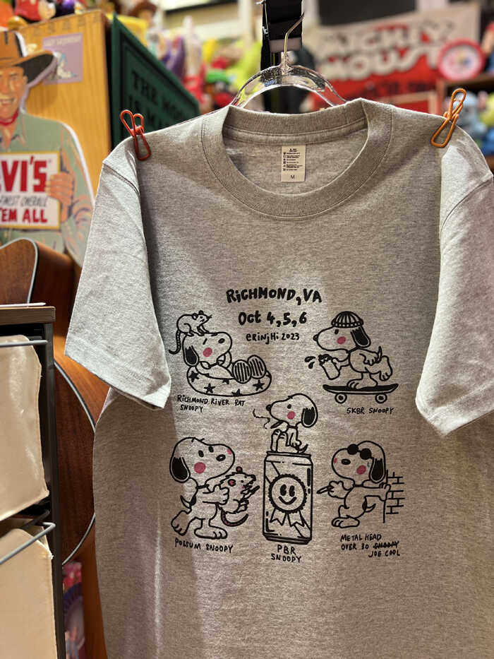 美式复古 vintage 可爱萌趣史努比 纯棉265克重磅圆领T恤短袖做旧,女装/女士精品,T恤,淘宝优惠券,粉丝福利购,淘宝优惠卷