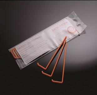 细胞推刮器10只/袋橘色 灭菌包装 塑料涂布棒 L型 美国巴罗克