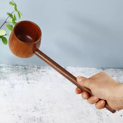 木水勺酸枣木长柄水瓢厨房舀水