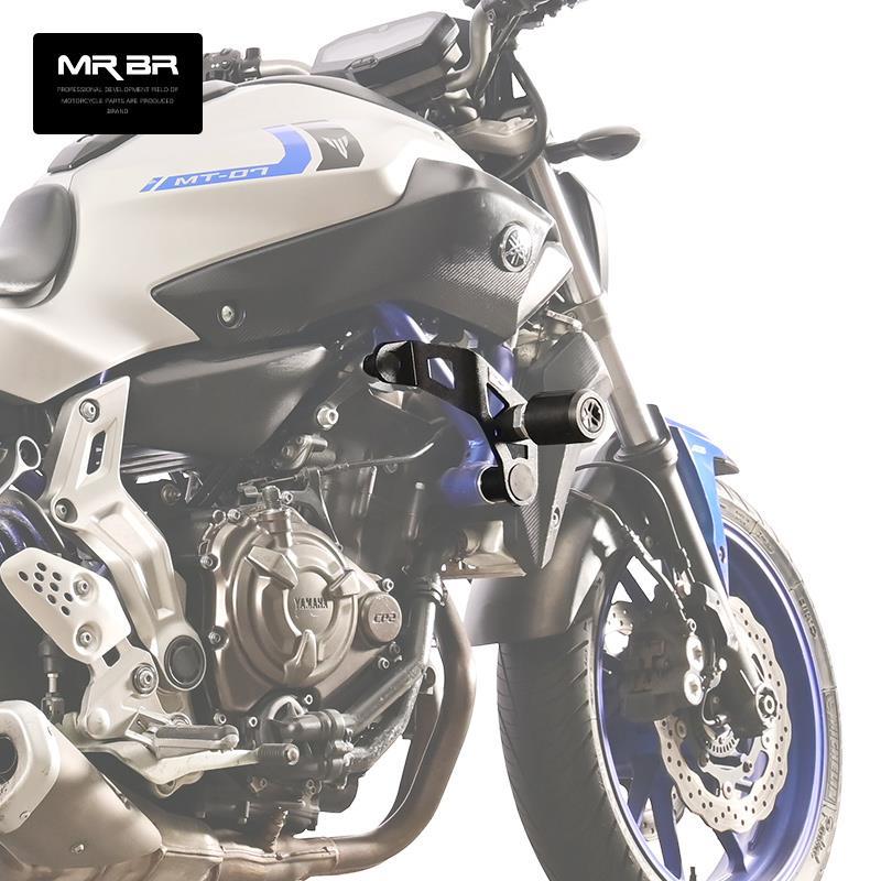 MRBR适配于雅马哈MT07护杠防摔球保险杠摩托车竞技杠防撞改装配件