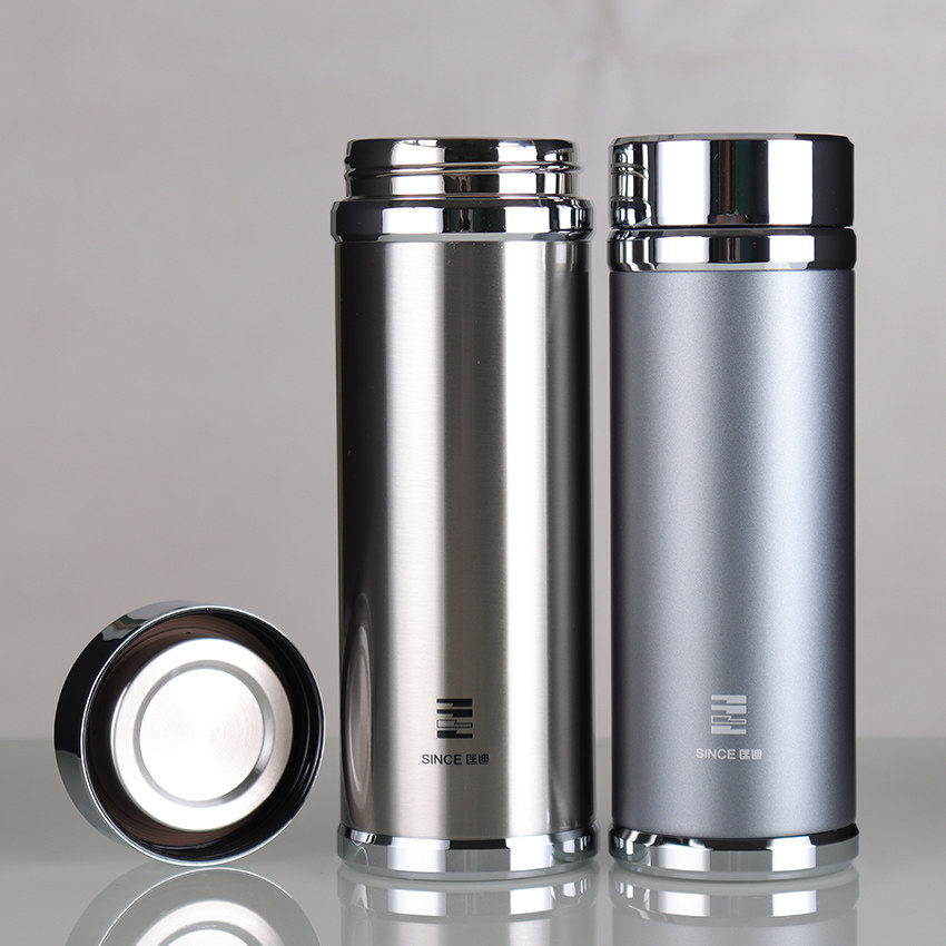匡迪304不锈钢保温杯男泡茶杯子聚会纪念品礼品定制logo刻字水杯