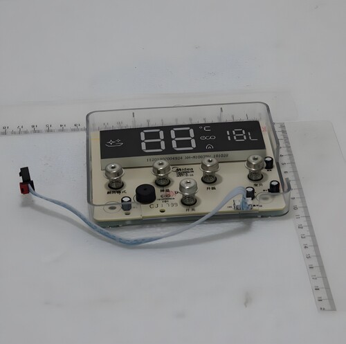 适用美的燃气热水器JSQ30-G3/JSQ22-G3/JSQ27-G3显示板按键板配件