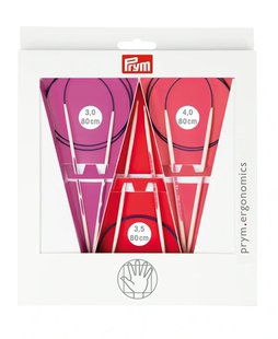 德国产PRYM人体工学系列 棒针织环形针单针/套装（多规格）