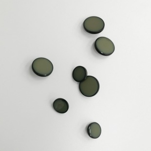 1枚价 德国UNION 金属复合脚纽辅料│复古纽扣 天然牛角 KNOPF