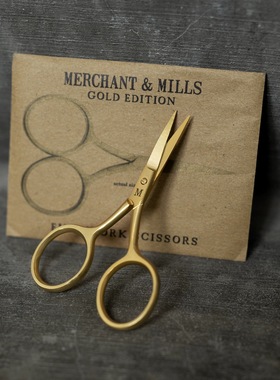 英国产MERCHANT&MILLS 金色精工剪刀｜纺织品专用（3.5INCH/9CM）