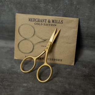 9CM 3.5INCH 金色精工剪刀｜纺织品专用 英国产MERCHANT&MILLS