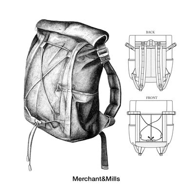 MERCHANT&MILLS双肩背包纸版