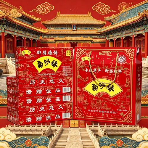 承德特产宫廷美食南沙酥高端礼盒