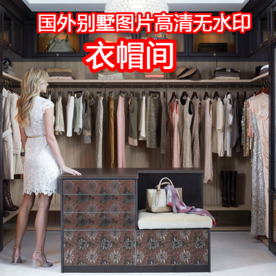 衣帽间设计图片大全效果图打造个性步入式衣帽间别墅家装装修设计