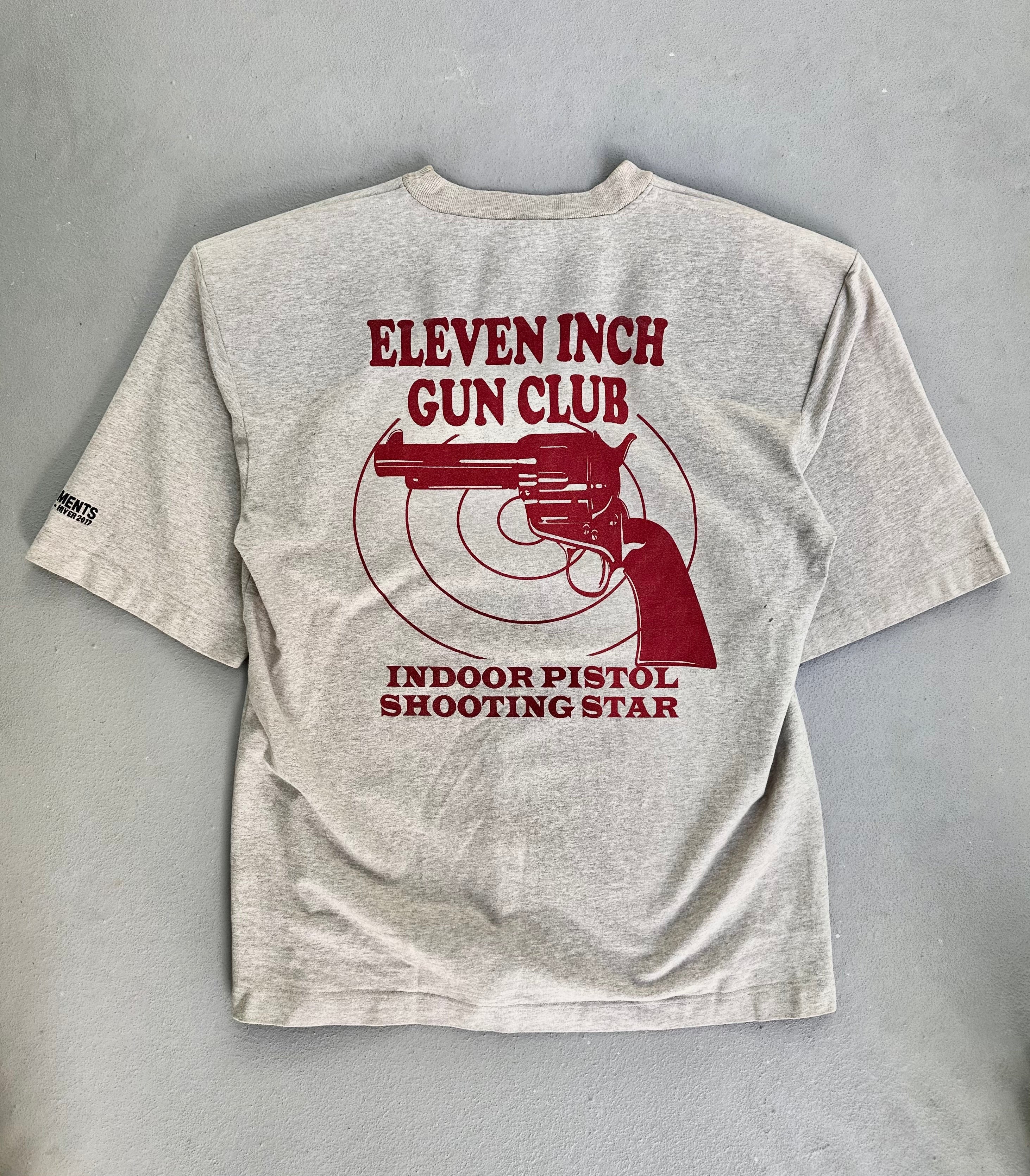thumbnail for In stock, K Ka Made VTM 2017 Eleven Inch Gun club Tee padded shoulder bullseye short sleeves