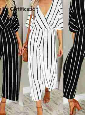Trousers Jumpsuit Overalls Wide Leg Trousers Romper Jumpsuit