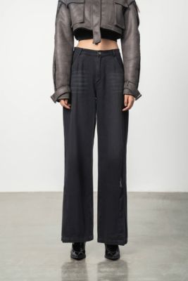 直筒长裤常规秋款原创设计