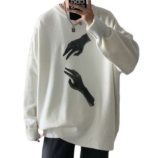 One Color Plus Loose Youth Twenty Size Tren2021 Knitwear