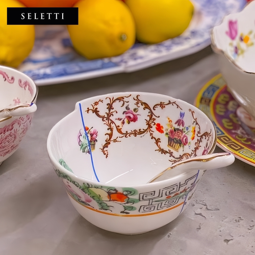 Seletti中西合璧骨瓷餐具