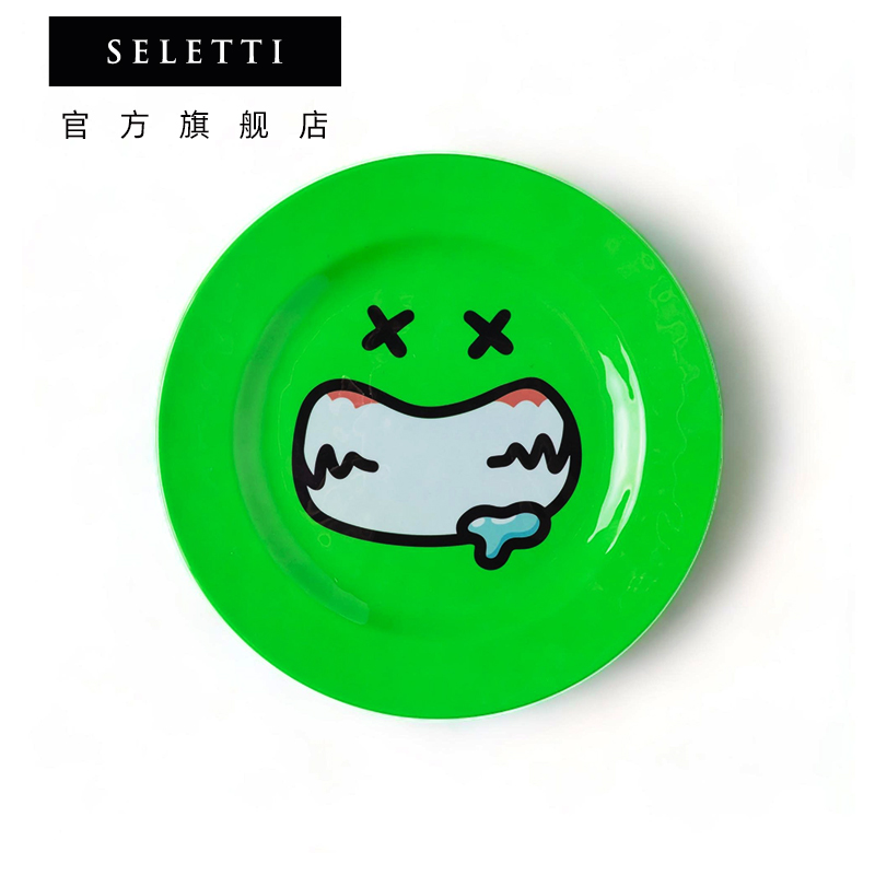 SELETTI防摔艺术家联名怪兽餐盘