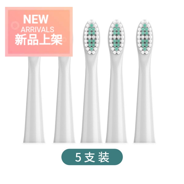 铂瑞德国电动牙刷头5支装包邮