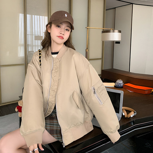 棒球服女短外套春秋百搭