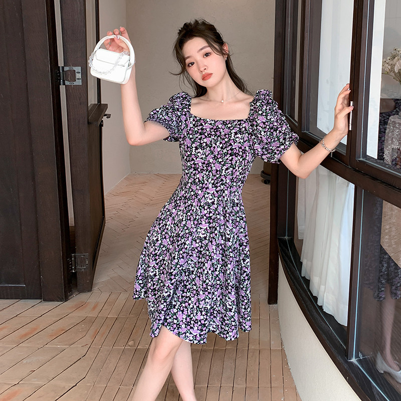现货不挑人经典碎花连衣裙女136-8365-P95K148,女装连衣裙,浙宝136