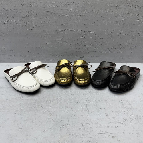 欧洲站欧货女鞋2026夏季新款真皮穆勒鞋低跟包头半拖鞋外穿懒人鞋