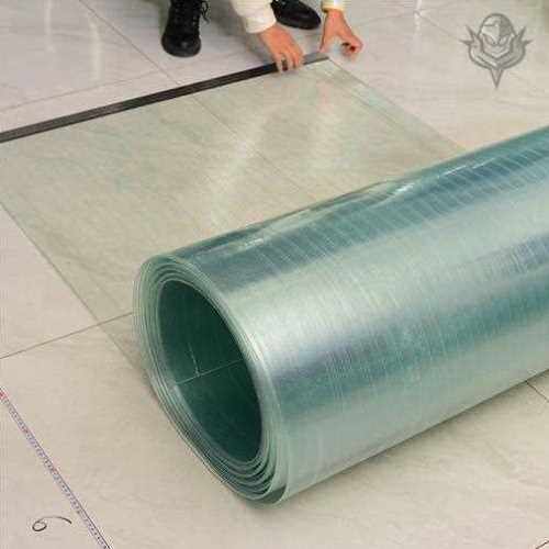 雨棚pvc材料透明天台塑料耐力板户外阳光板挡风防水软玻璃瓦雨棚