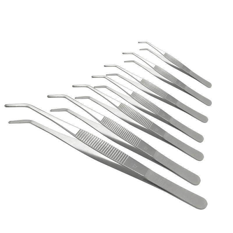 304不锈钢镊子圆弯头加长加厚敷料镊子鱼缸水草聂子工具维修夹子,居家布艺,镊子,淘宝优惠券,粉丝福利购,淘宝优惠卷