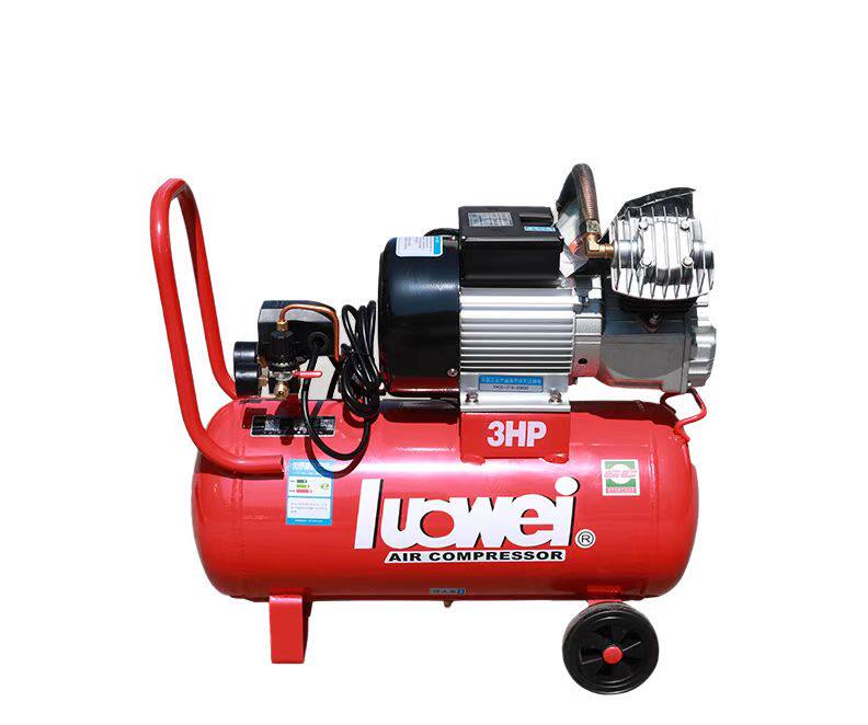 罗威便携式空压机lw2501lw2508lw3007木工力达空气压缩机电动进气