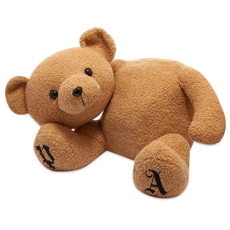 代购正品palm angels cuddly bear棕榈天使断头熊毛绒玩具公仔