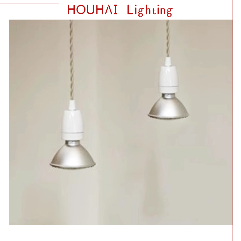 北欧陶瓷吊线创意床头吧台灯