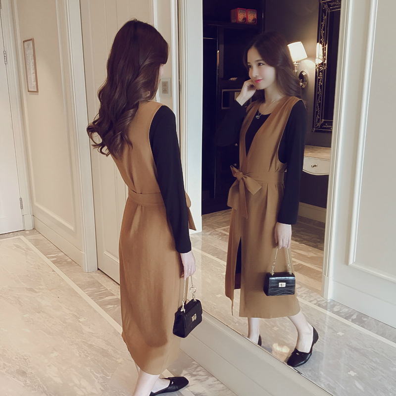 Add fertilizer XL Easy Cover the belly Show thin Versatile A few extra pounds Sister Two suit Mid length version 200 Dress poundsin the Women's clothing/Boutique , Large size women  category - from Buy2taobao.com to provide professional Taobao agent buy service