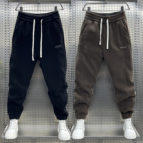 ZPK2023潮款加绒休闲裤男士