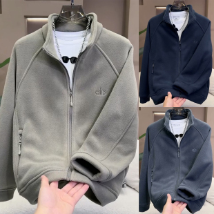 潮流简约高级舒适拉链款 高品质百搭立领夹克男士 外套 时尚 秋冬新款
