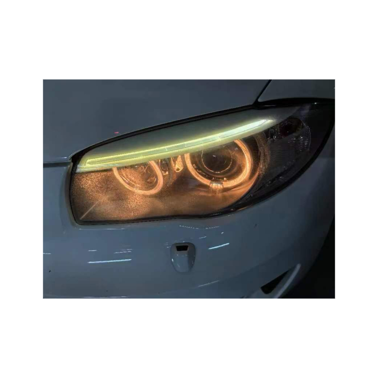 常州嚯嚯灯改支架  适用于 10款宝马1系   透镜款 改灯支架