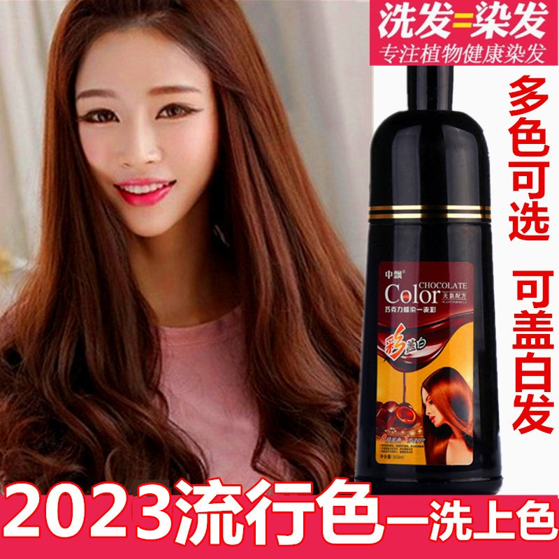 流行显白板粟维彩莉泡泡染发剂