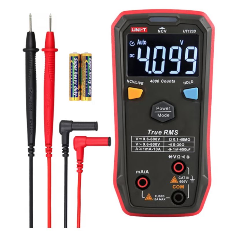 优利德万用表袖珍型智能家用数字