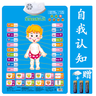 有声挂图拼音启蒙早教发声语音幼儿童中英文点读挂本宝宝认字识字