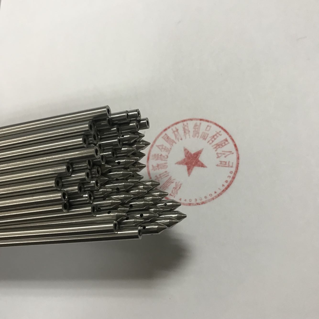 304不锈钢毛细管 定制实心针磨尖  穿刺针 红酒氮气针 充气注水针