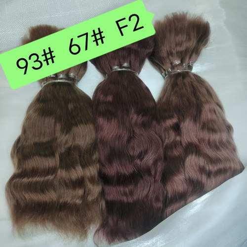 马海毛发排制作bjd娃娃棉花娃娃假发料3分马海毛发OB娃娃BJD娃娃