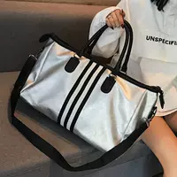 Net đỏ phiên bản Hàn Quốc 2018 mới túi du lịch nữ túi xách túi duffel túi nam dung lượng lớn du lịch ngắn gói thủy triều - Túi du lịch shop túi