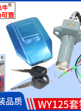 适用嘉陵WY125-A电门锁WY125-C 125套锁MCR125 钱江125F油箱盖锁