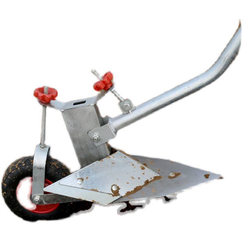 手拉犁人工小型开沟神器农用工具c犁地翻土松土起垄器翻地机耕i.