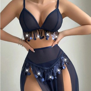 style exotic belly dance dress Sexy transparent lingerie